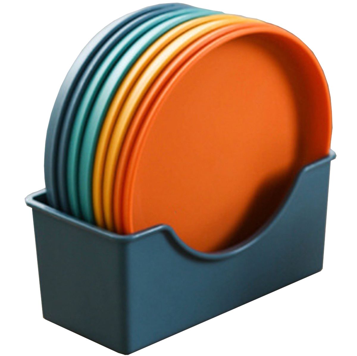 MamaMiaSnack Plate Set of 8Circular Style Buy Online in South