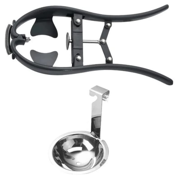 Creative Egg Separator And Shell Cutter Kitchen Tool - Black