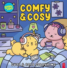 Sunny Vibes: Comfy & Cosy Cute & Bold Colouring Book | Shop Today. Get