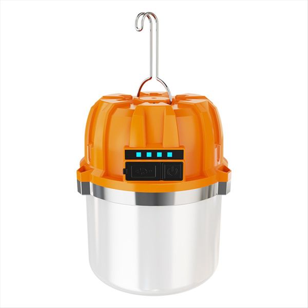 Led Camping Lights Bbq Tents Hanging Lantern Emergency Power Bank