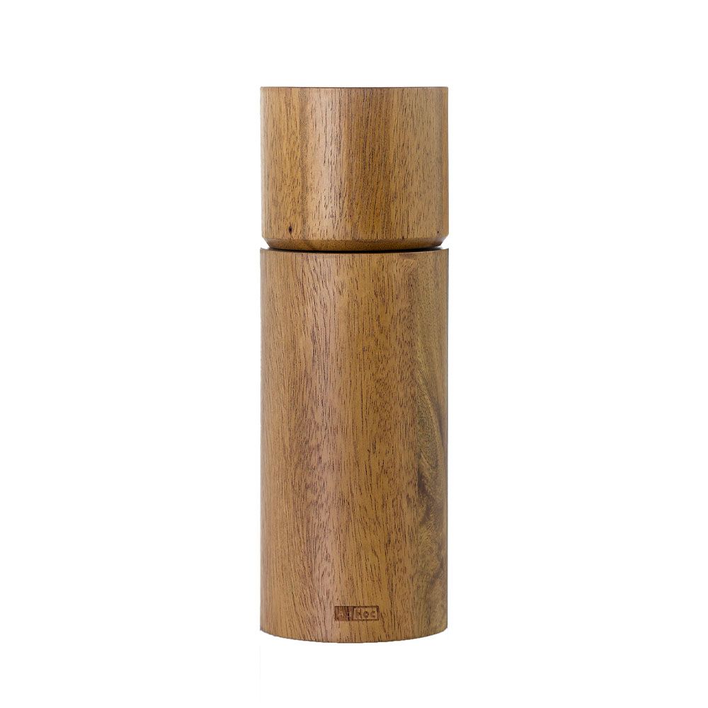 AdHoc Salt or Pepper Grinder, Acacia Wood, 6x17cm 30Yr Mechanism