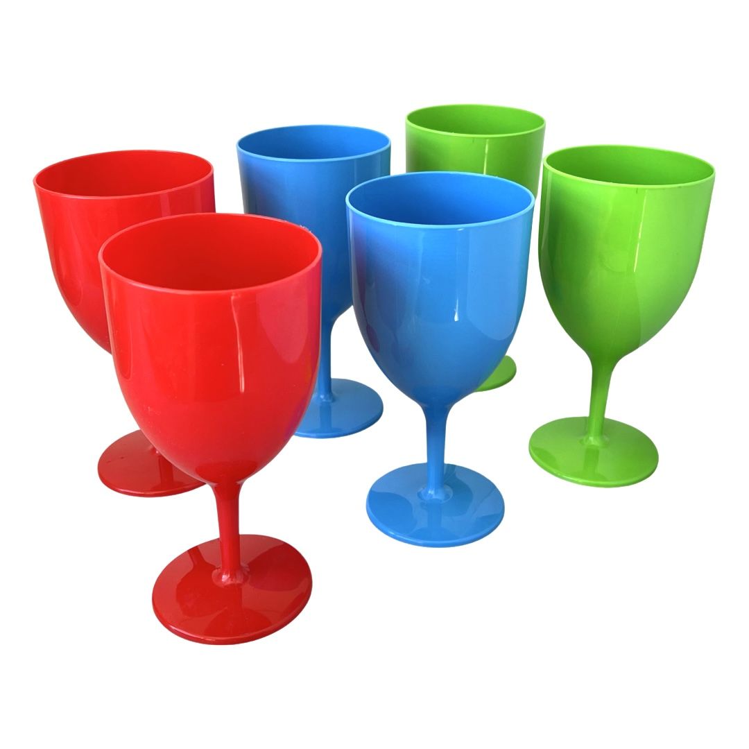 Plastic Wine Glasses 6 Set Shop Today. Get it Tomorrow!