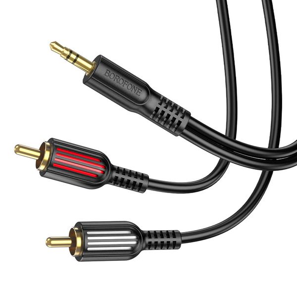 3.5mm to double RCA audio AUX cable, 1.5m Borofone BL 11