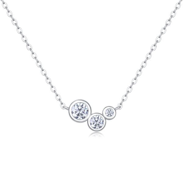 S925 Silver Moissanite "White Dew" Necklace - New Arrival Women's Fashion