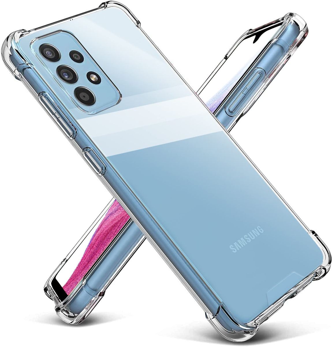 Ultra Clear Cover for Samsung Galaxy A53 5G dengan desain yang sederhana