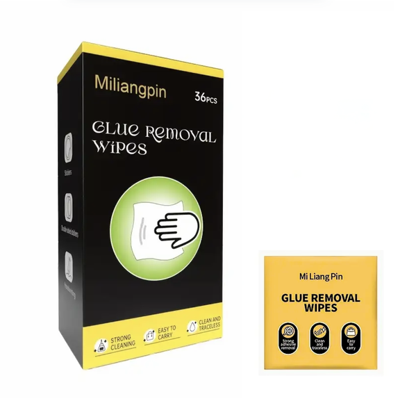 Glue &amp; Residue Removal Wipes - 36 Pack