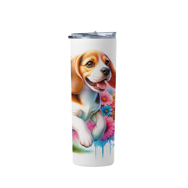 Bloom And Beagle Double Wall Stainless Steel Travel Tumbler 900ml