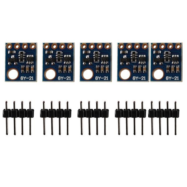 5PC Si7021 GY-21 SHT21 HTU21 Digital Humidity Temperature Sensor