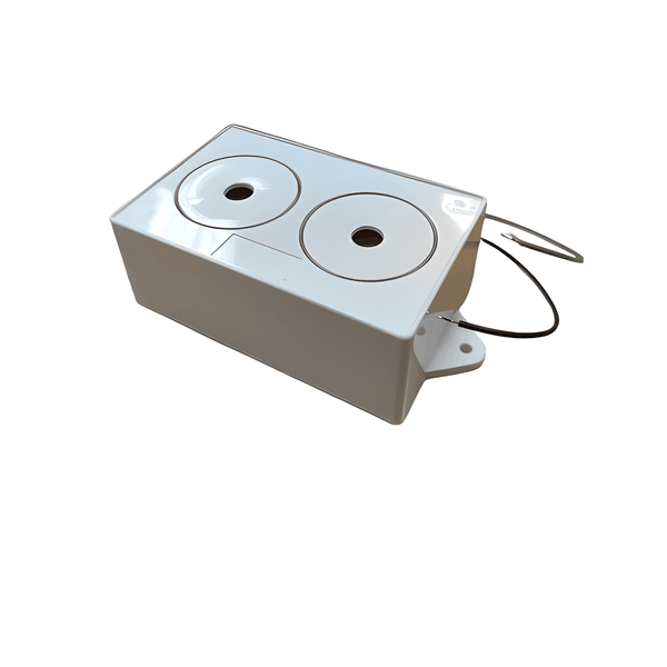 Piezo Siren Sound Bomb Dual-Tone 24VDC 105dB 2-Wire