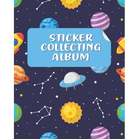 Sticker Collecting Album: Sticker Collection Book & Blank Sticker  Collecting Album for Kids, Children, Boys & Girls on their Own Sticker  Activit (Paperback)