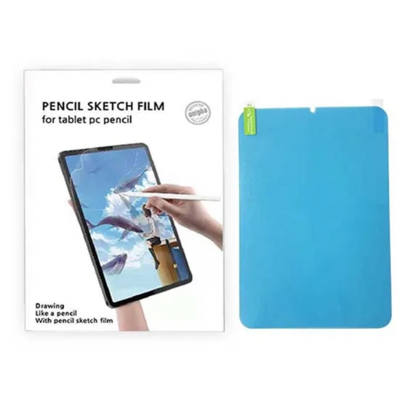 Paper feel Pencil Sketch Film for iPad Pro 12.9 2018, 2020, 2021, 2022 year