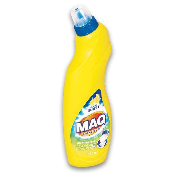MAQ Lemon Burst Thick Bleach Cleaning Cream - 5 x 750ml