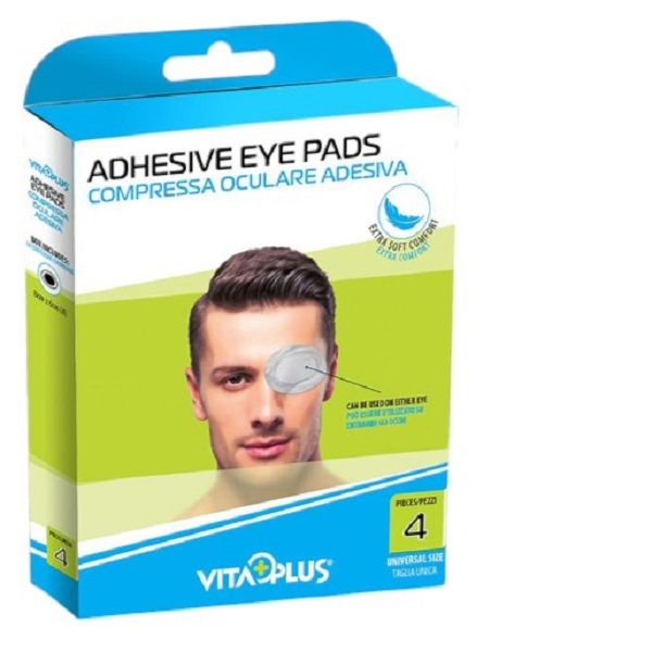 VitaPlus - 4 Piece Adhesive Eye Pads (Size 4)