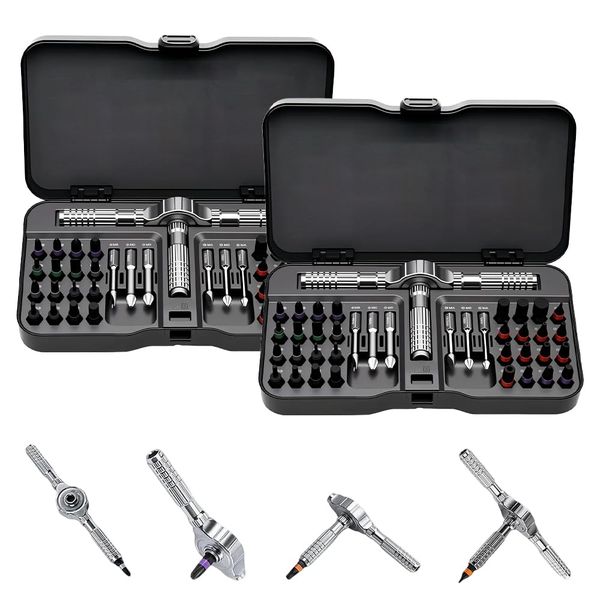 2026 New 40 In 1 Magnetic Ratchet Screwdriver Set 2