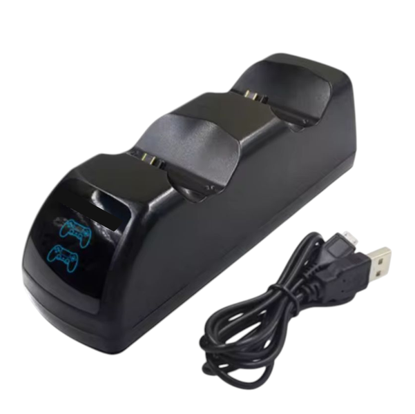 Console Remote Charger Dock - Fast Dual Charging Station for P4 Controllers