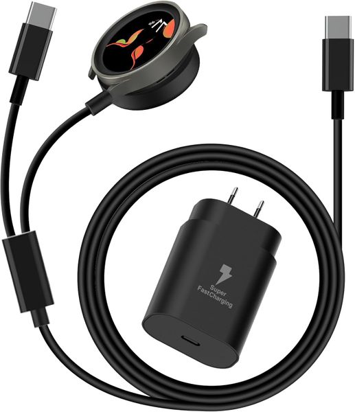 Watch Charger Compatible with Galaxy Watch6 5 4 Active 2,Super Fast Charger