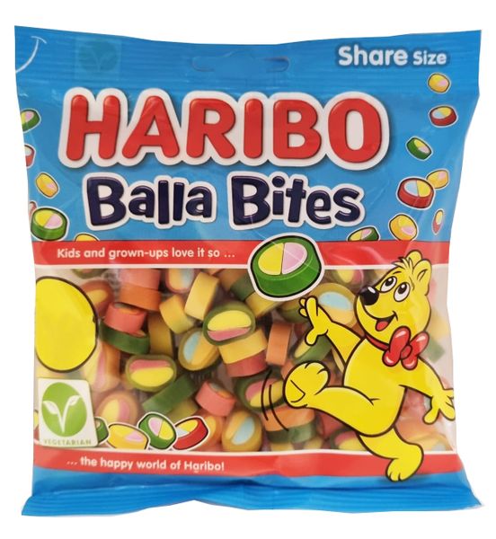 Haribo Balla Bites 140g