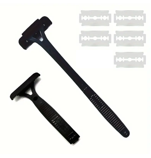 Grooming Solutions For Men - Manual Back Hair Shaver And Body Hair Trimmer