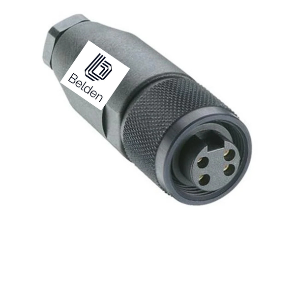 RKC 50/9 7/8" 5-Pole Female Straight Circular Connector, PG9, IP67