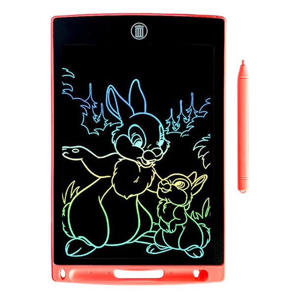 LCD Kids Writing Tablet 8.5" Colour Doodle Board Kids Drawing Board Pad
