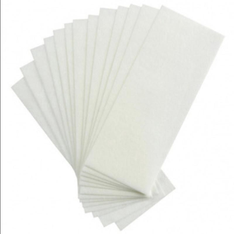 Wideenter Non woven Depilatory Waxing Paper Strips 100 strips Shop