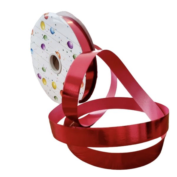 Red Polly ribbon 20mm -100m roll