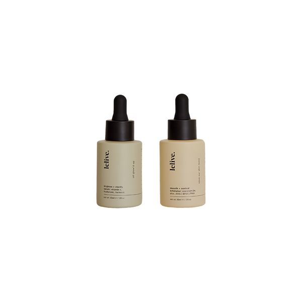 Lelive - Am + Pm Serum Kit | Multi-Benefit Duo