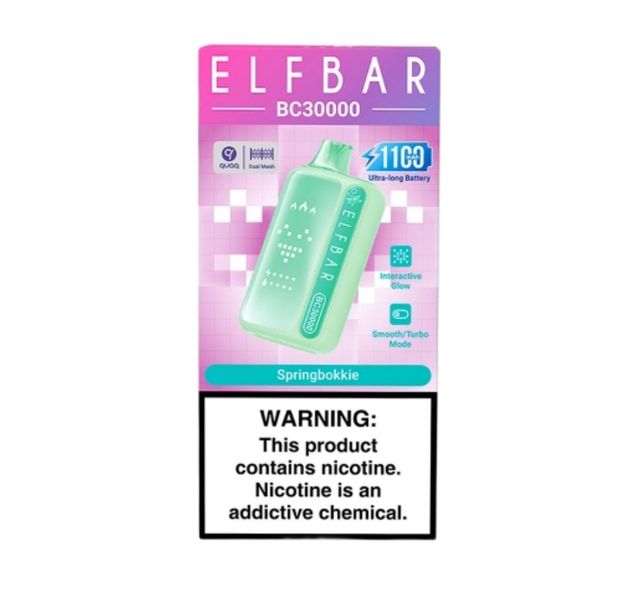 Elf Bar BC30000 Disposable Vape - Springbokkie (Pack of 5)