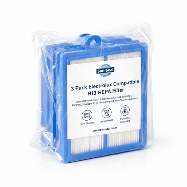 3 Pack - Electrolux &amp; Philips Compatible HEPA S-Filters