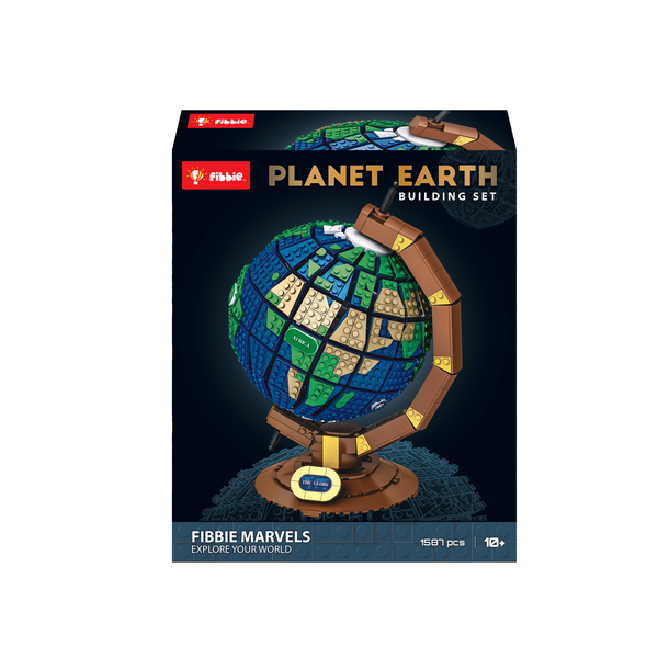 Planet Earth Building Block Set 1587 Pieces