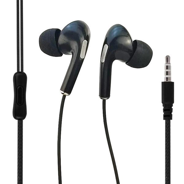 Wired Headphones 3.5mm In-Ear Earbuds with Bass Phone Earphones