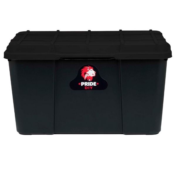 Pride Storage Box Black (45L) Shop Today. Get it Tomorrow