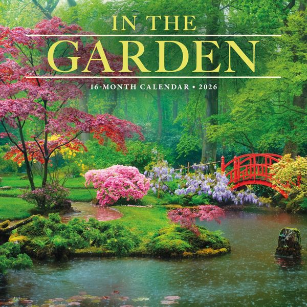 In the Garden - 2026 Square Wall Calendar