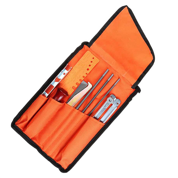 Universal Chainsaw Field Sharpening Kit, Chainsaw Chain Sharpener Round Fil