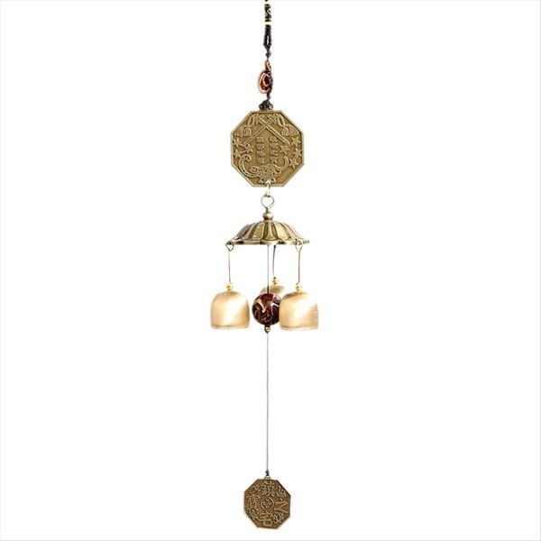 Bagua Mascot Metal Wind Chime Pendant Copper Bell Japanese Pendant