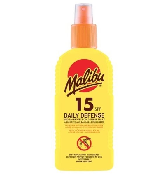 Malibu SPF15 Daily Defence Spray 200ml