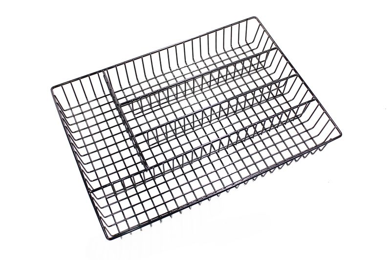 5 Compartment Wireline Drawer &amp; Countertop Cutlery Organizer Tray