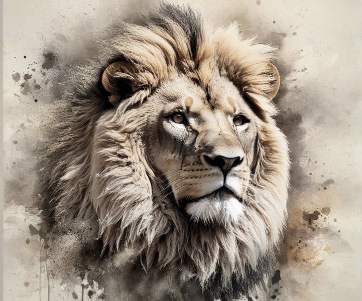 Canvas Wall Art Home Decor - King Of The Jungle