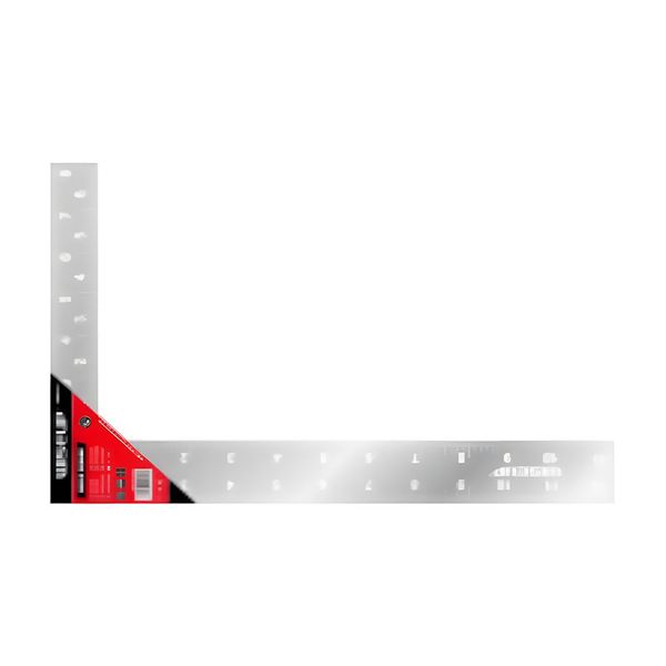 Industrial Quality 40x60Cm Stainless Steel Angle Squre Ruler + Revibe Pen