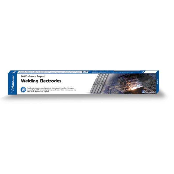 Tradeweld E6013 - Mild Steel Welding Rod (60-100 amps 2.5mm) 1kg