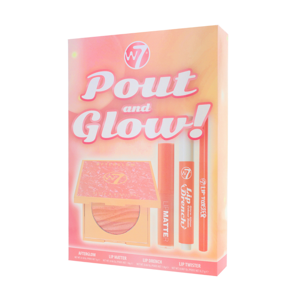 W7 Gift Set - Pout and Glow! `25
