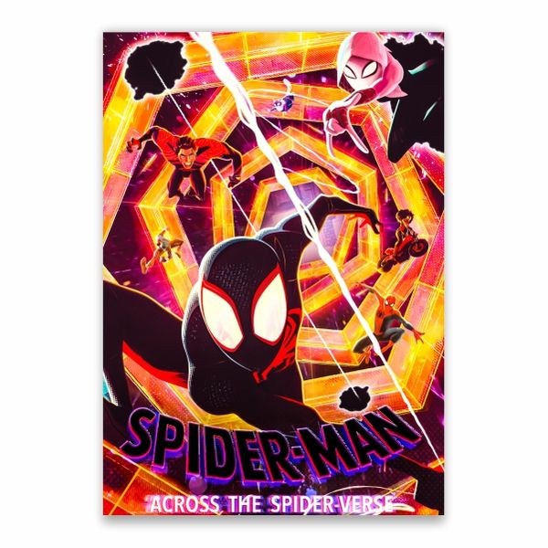 Spider-Man Across The Spider-Verse Portal Poster - A1