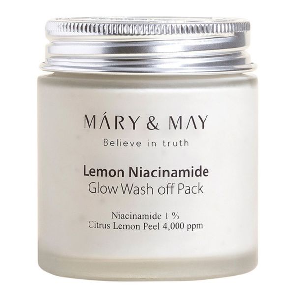 Mary&amp;May Lemon Niacinamide Glow Wash Off Pack 125g
