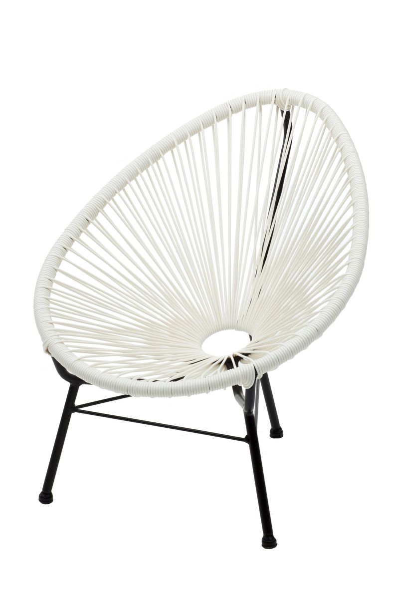 Fine Living Acapulco Chair White Shop Today. Get it Tomorrow