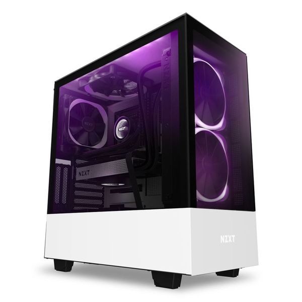 NZXT Computer Chassis H510 Elite White/Black CA-H510E-W1
