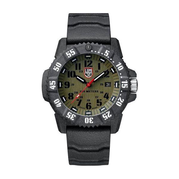 Luminox Black Rubber Master Carbon Seal Men's Watch XS.3813.L
