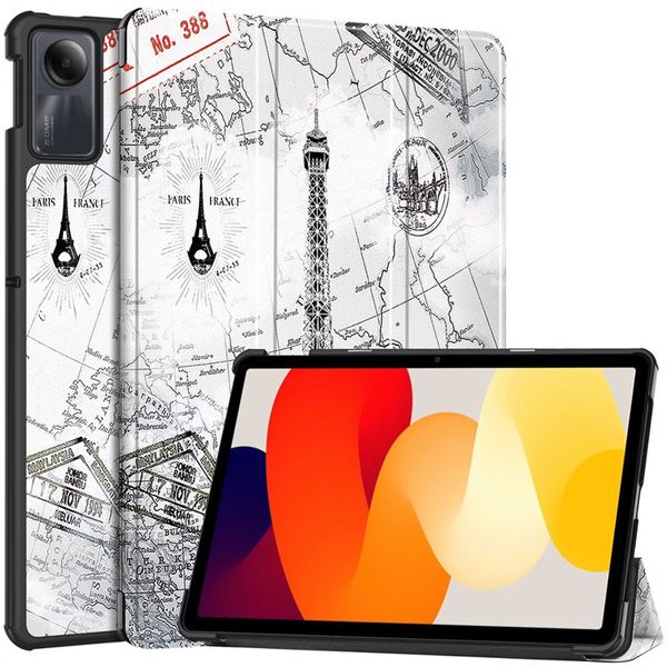 Compatible with Redmi Pad SE 11 inch,Lightweight Trifold Stand Smart Case