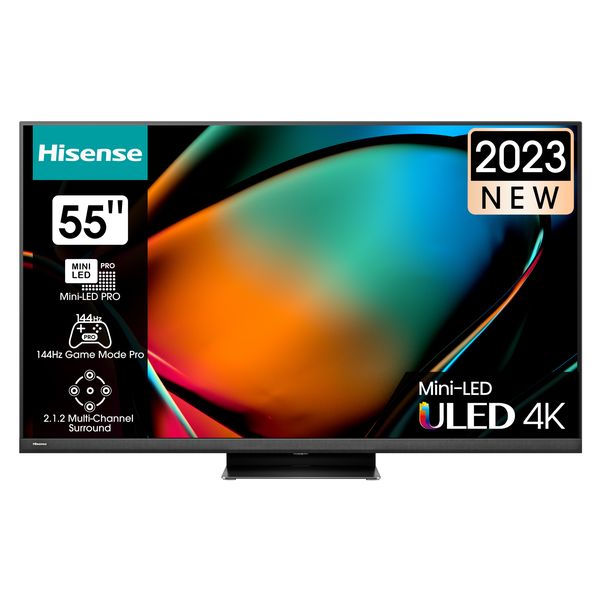 Hisense 55" U8K 144Hz 4K Smart Mini-LED Pro ULED TV with Quantum Dot &amp; HDR