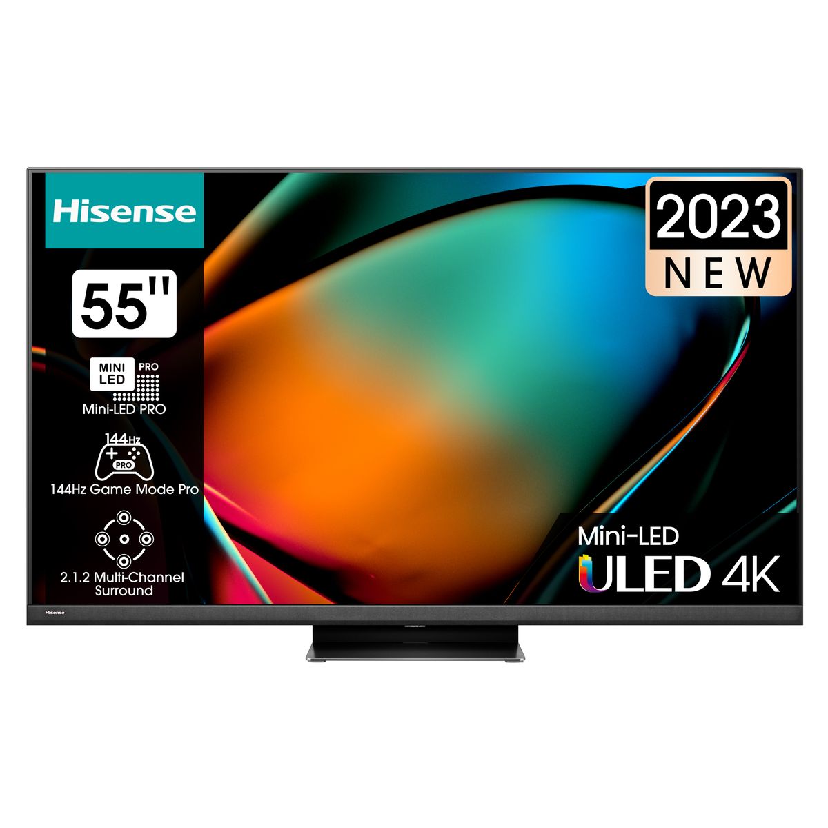 Hisense 55" U8K 144Hz 4K Smart Mini-LED Pro ULED TV With Quantum Dot ...