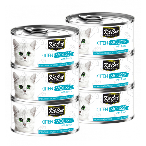 Kit Cat Kitten Mousse with Tuna (6 x 80g)